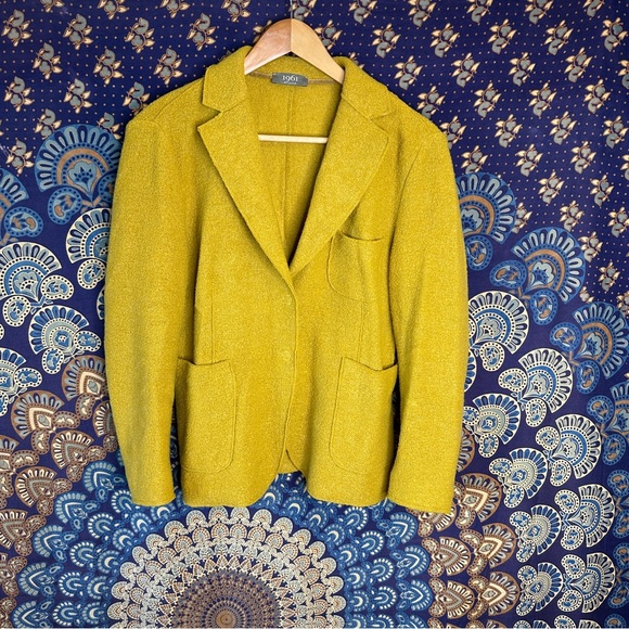 Mustard yellow blazer - Picture 1 of 9